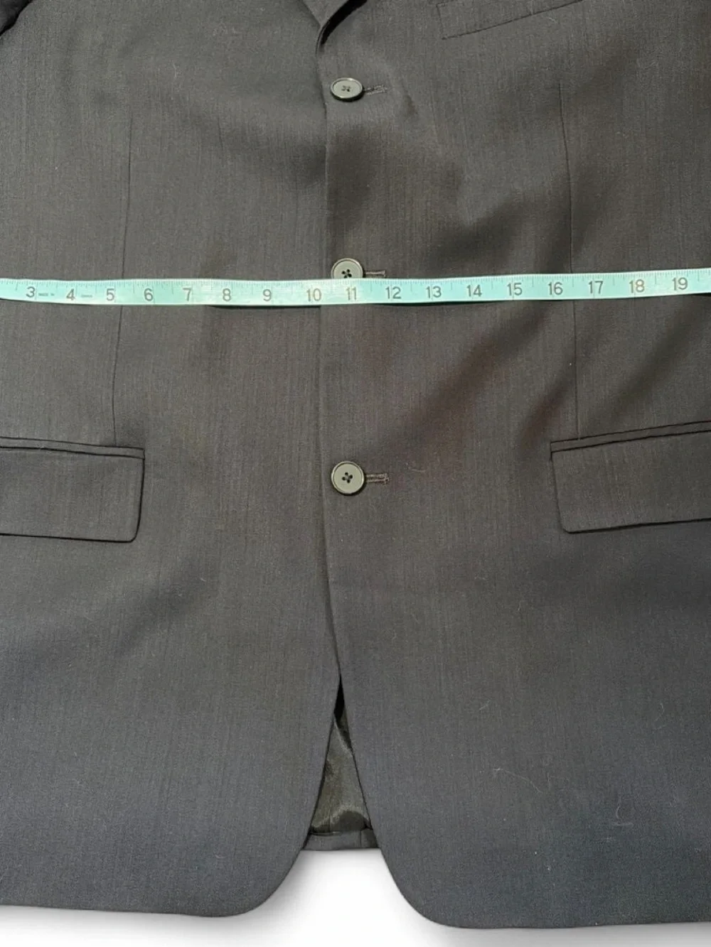 Pierre Cardin Dark Navy Three-Button Men's Suit Jacket